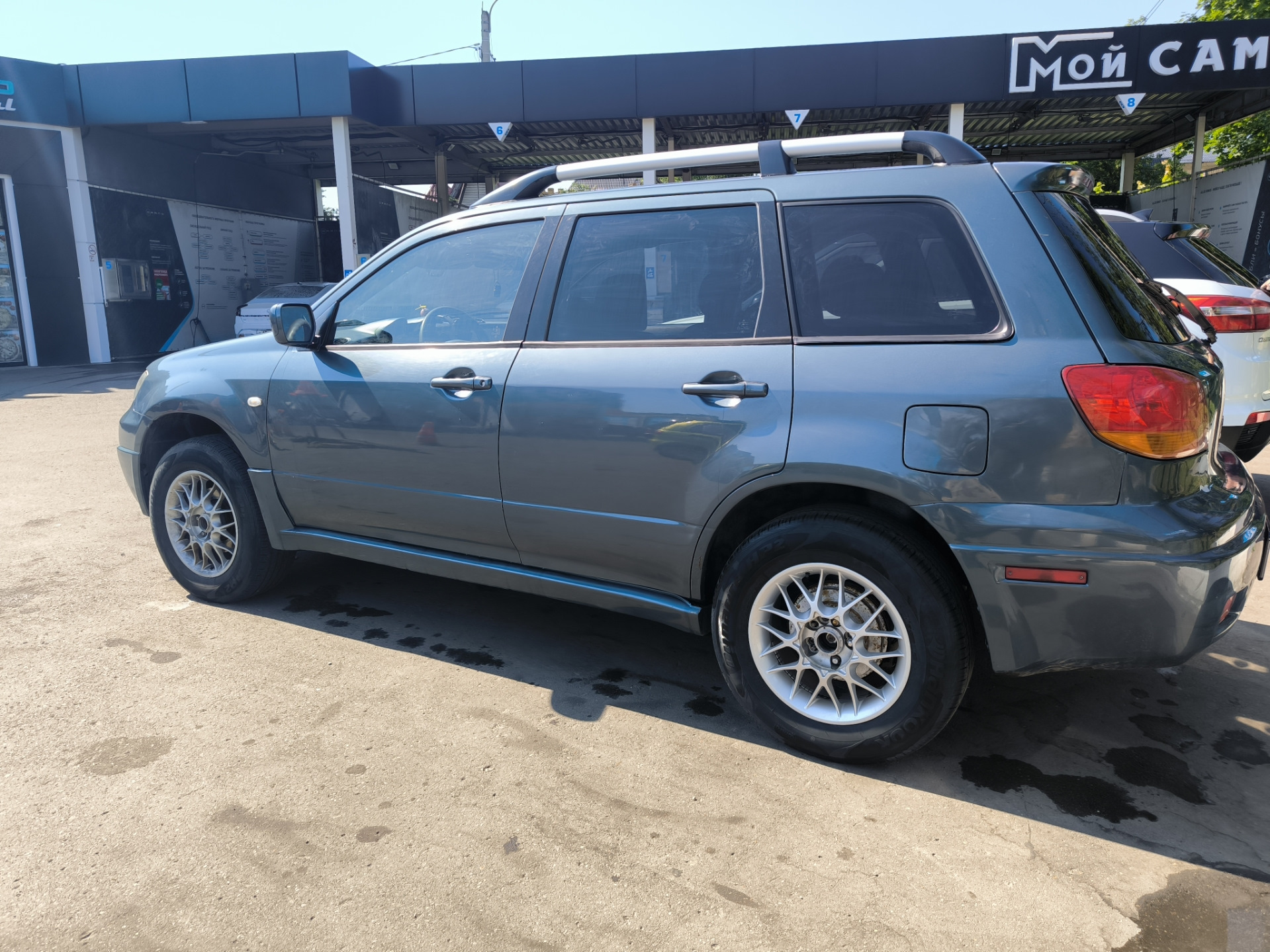 Намывание перед серьезными работами — Mitsubishi Outlander (1G), 2,4 л ...