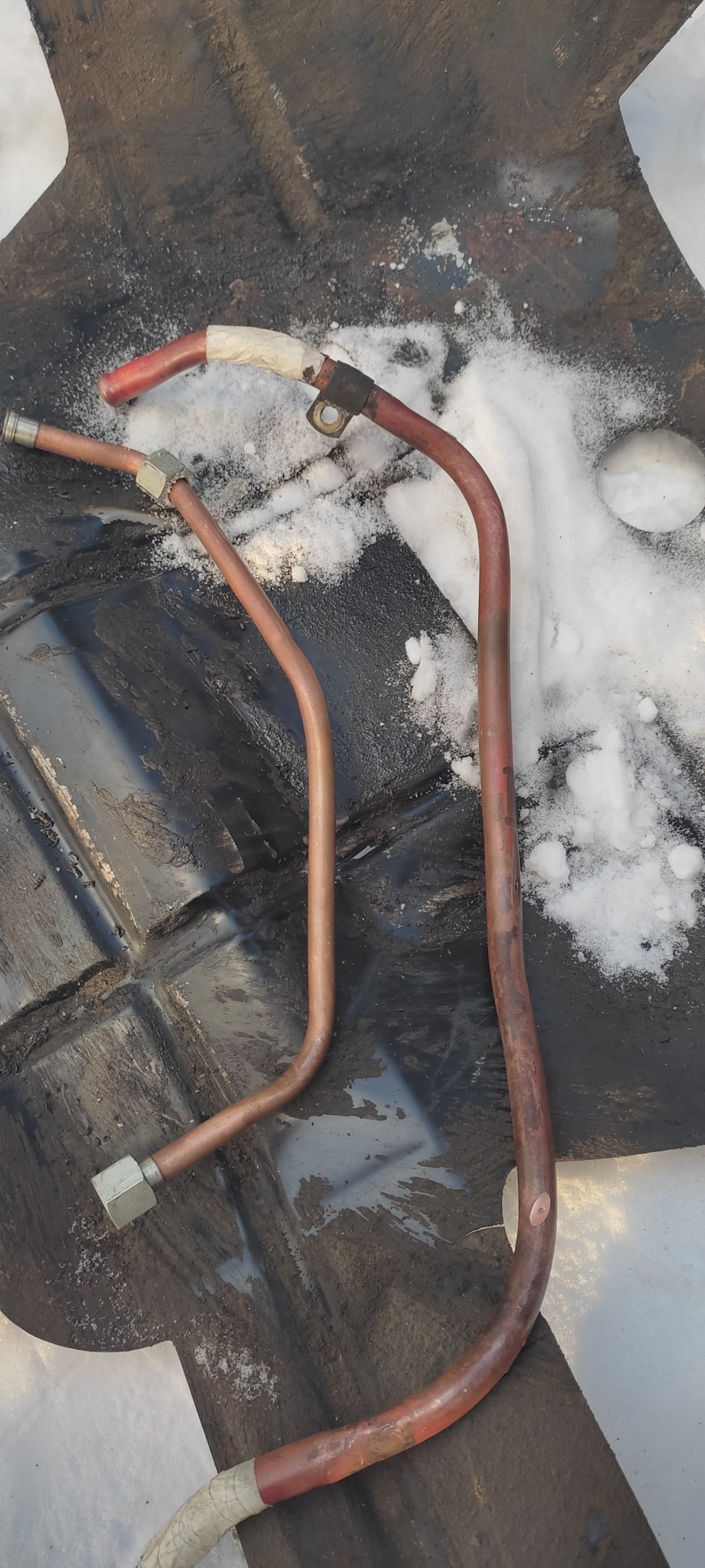Жидкости гур на снегу — ГАЗ Газель, 2,8 л, 2011 года | своими руками ...