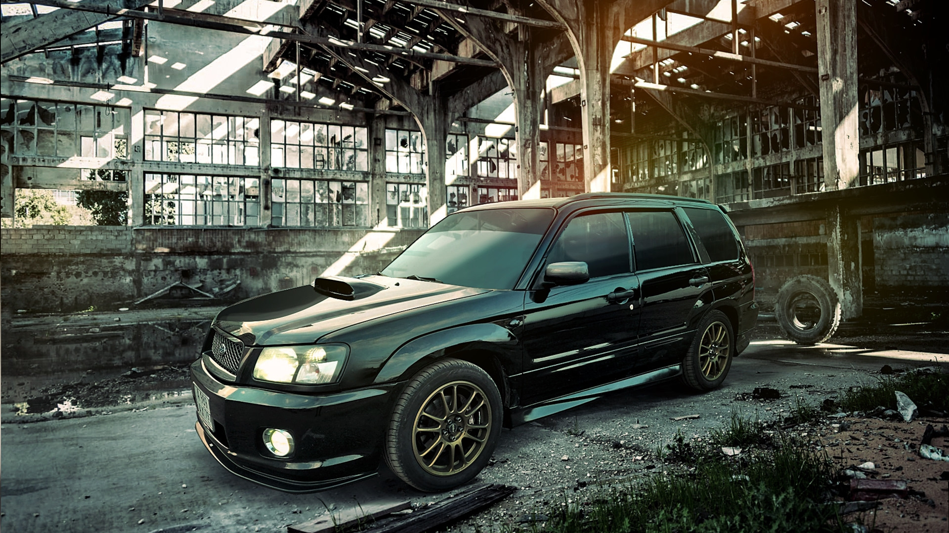 Subaru Forester (SG) 2.5 бензиновый 2005 | _<$ Black_FoR $>_ на DRIVE2