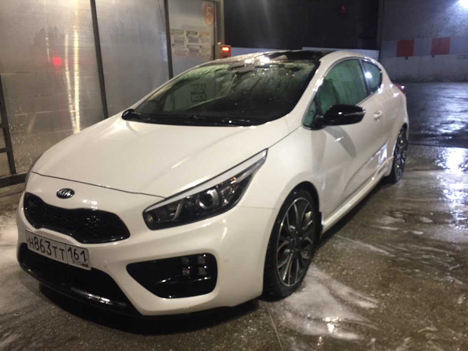 Kia Ceed gt коричневый