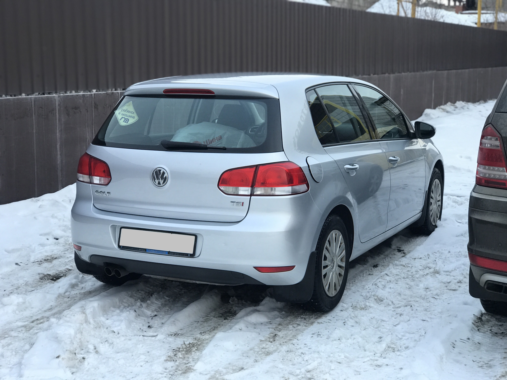 Volkswagen Golf 6 зима