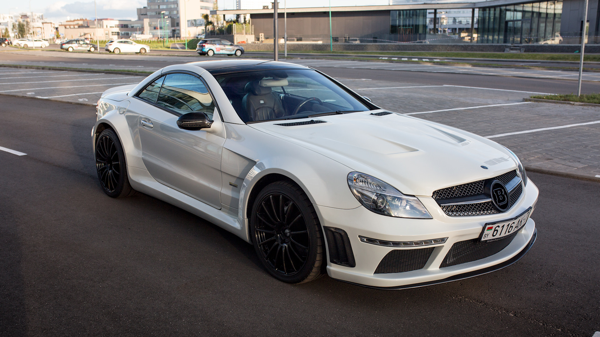 Mercedes sl55 stance