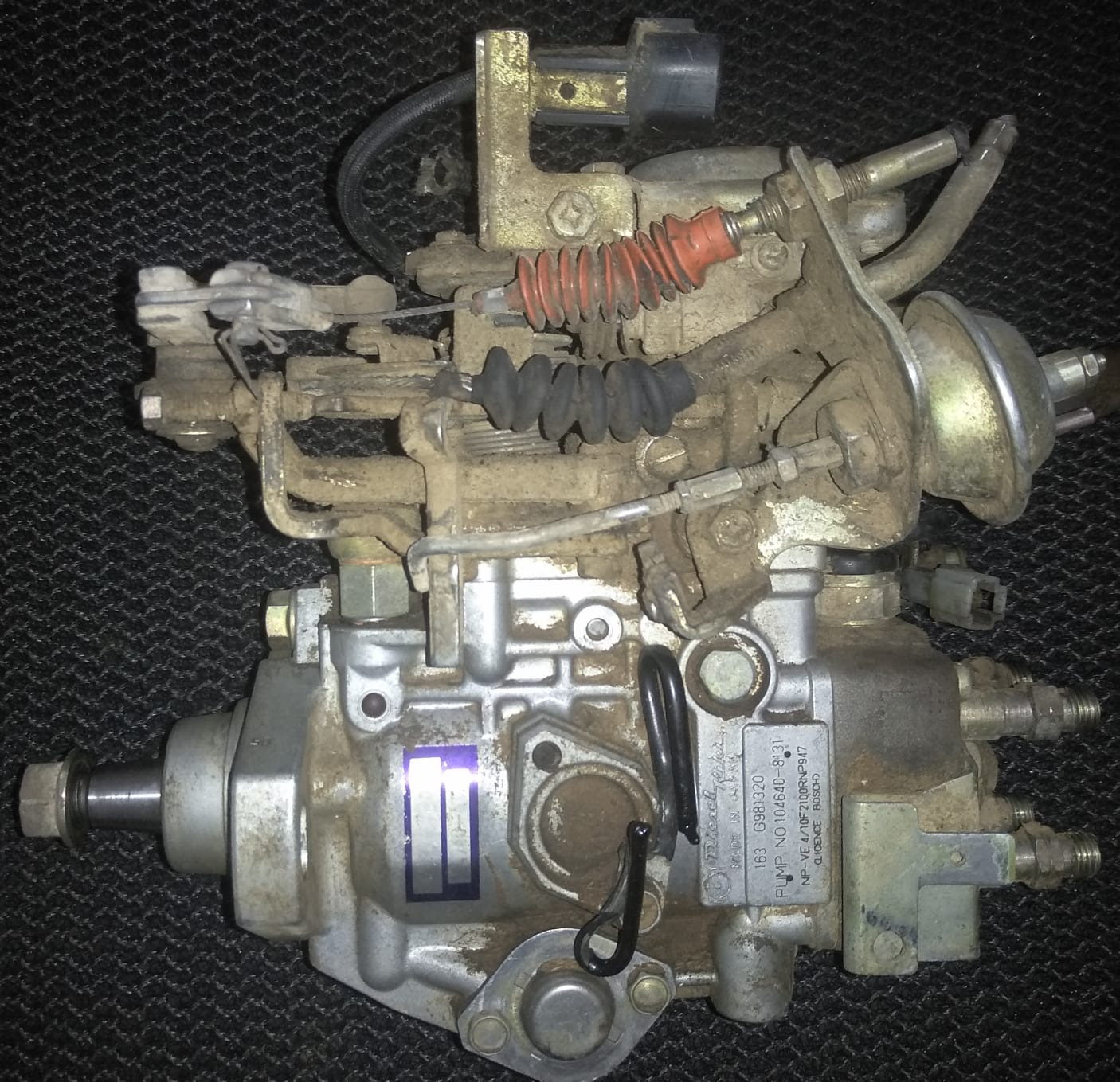 大西 ТНВД МITSUBISHI PAJЕRО II 2.5ТD (4D56) 104740-8131 ZEXEL 9