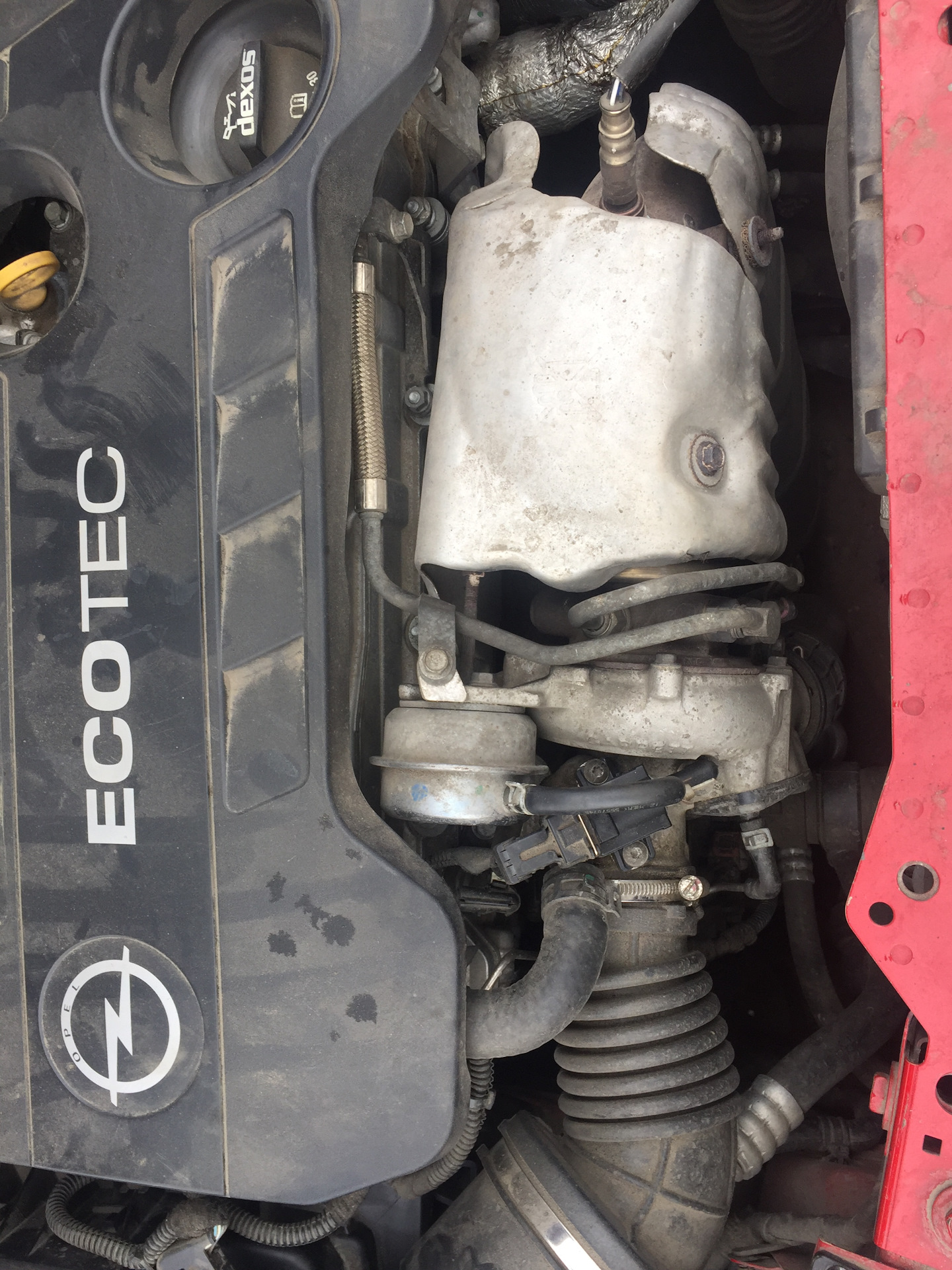 Турбина выключилась — Opel Astra J GTC, 1,6 л, 2014 года | визит на ...