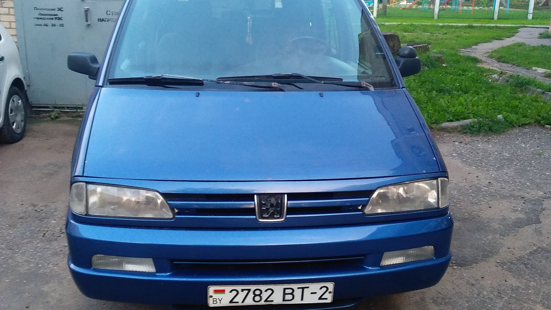 Peugeot 806 2.1 дизельный 1997 | Синий металлик на DRIVE2