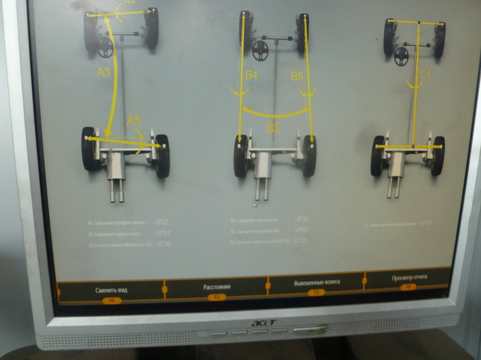 А тут иной момент 1 смещение осей моста таким образом, что теперь получается справа колесные расстояние больше чем слева.остольные смещения как и на предыдущей картинке — Lada 2120 Надежда