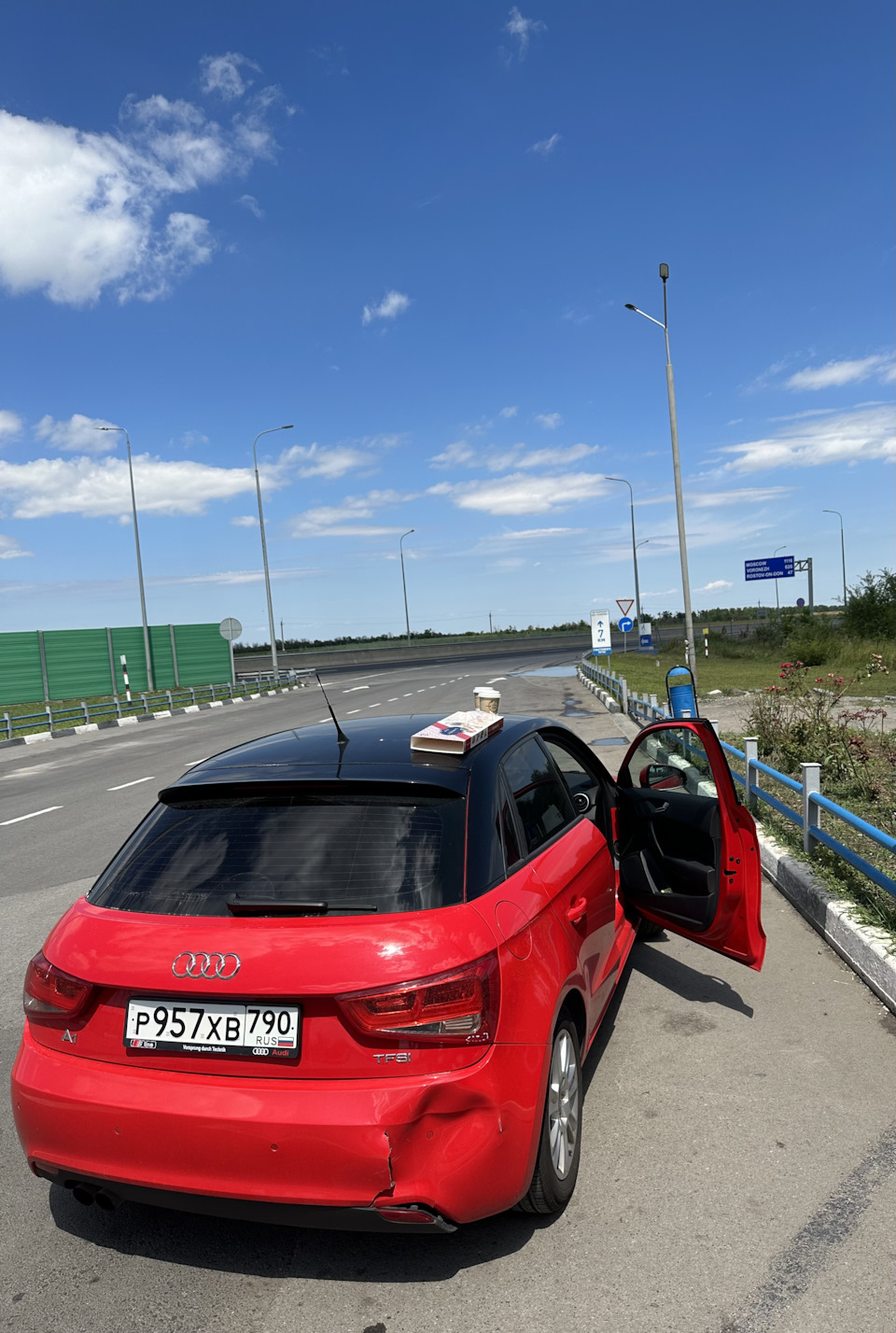 Неприятности на дороге — Audi A1 Sportback, 1,4 л, 2012 года | ДТП | DRIVE2