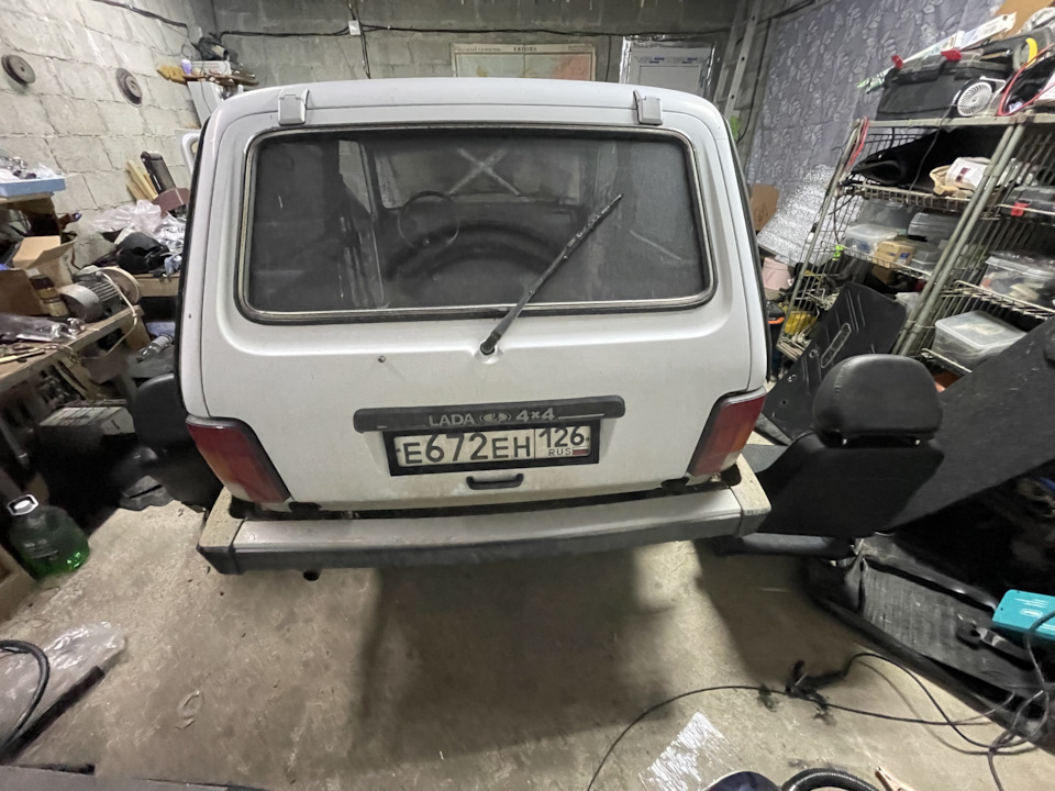 Led оптика в круг, Гранта зеркала, Центральный тоннель. — Lada 4x4 3D ...