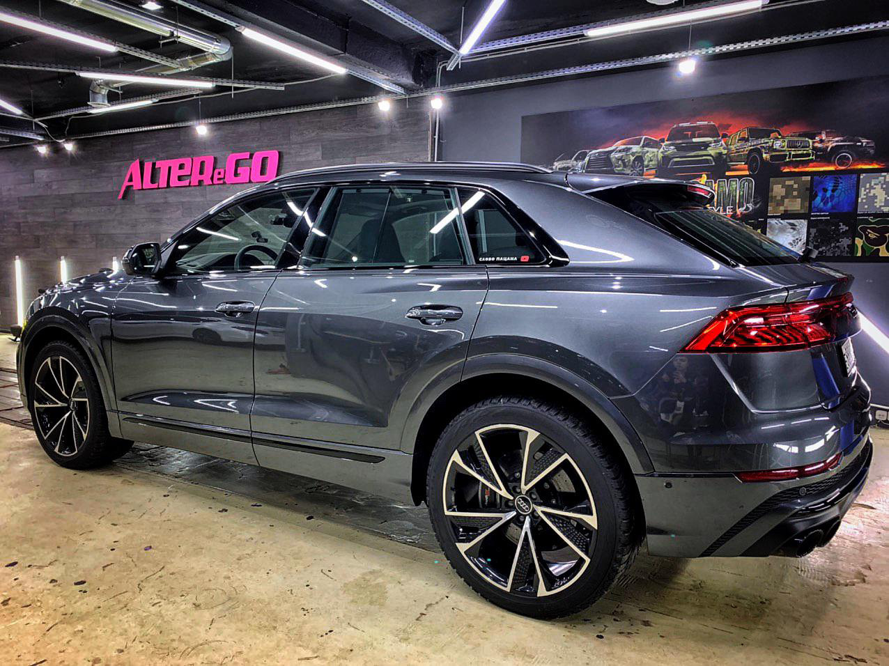 Оклейка лобового стекла ) — Audi SQ8, 4 л, 2020 года | другое | DRIVE2