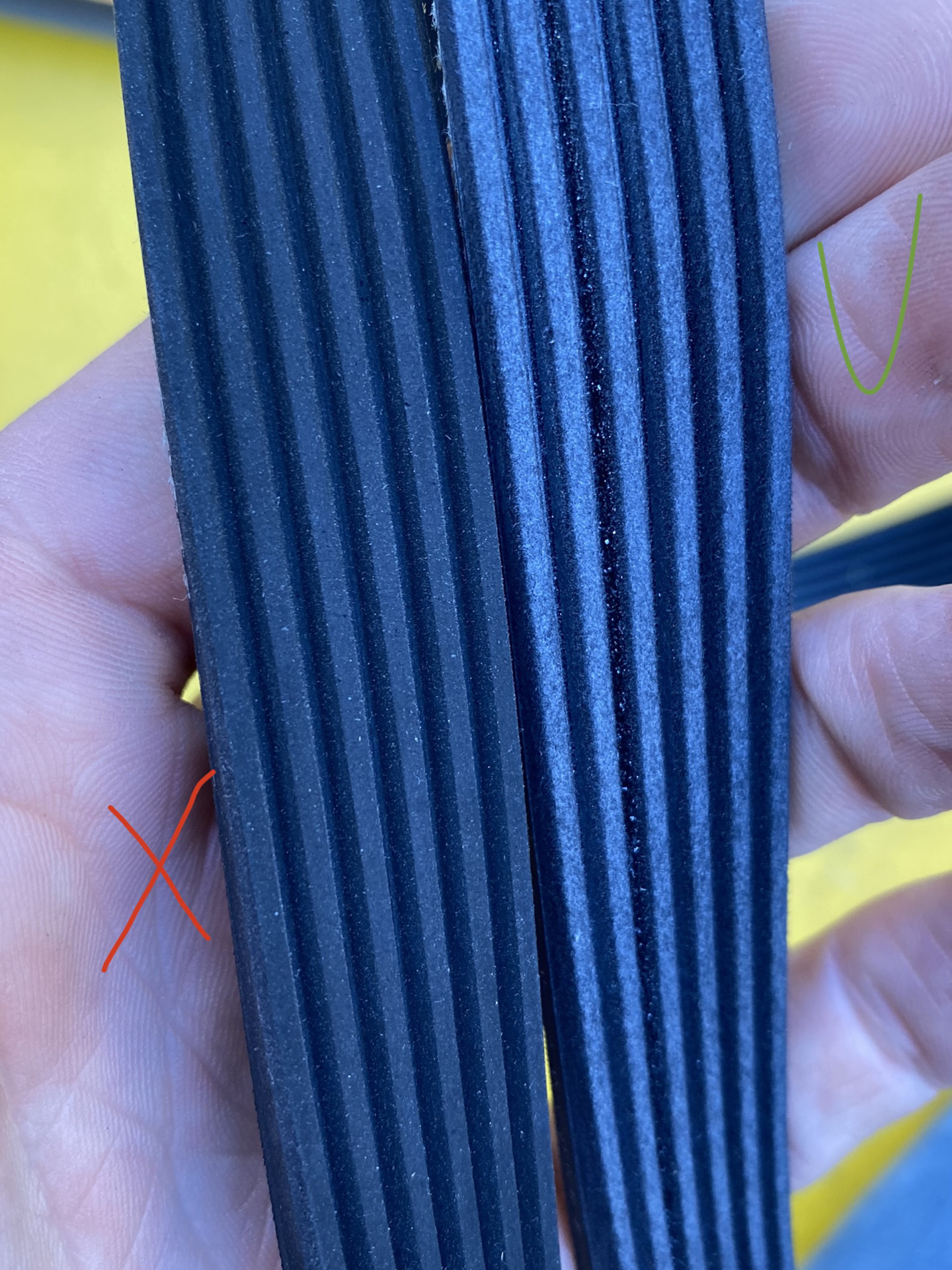 Поликлиновый ремень Continental 6PK1000 оригинал vs подделка — Skoda ...