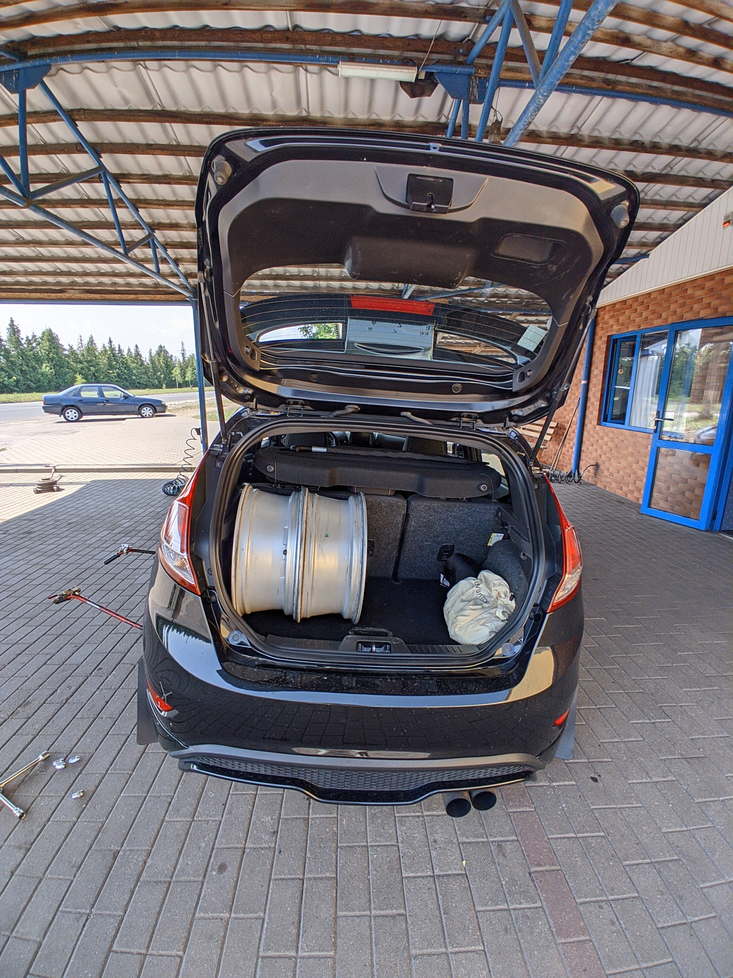 Оригинальные диски. Done! — Ford Fiesta ST (Mk VI), 1,6 л, 2015 года ...