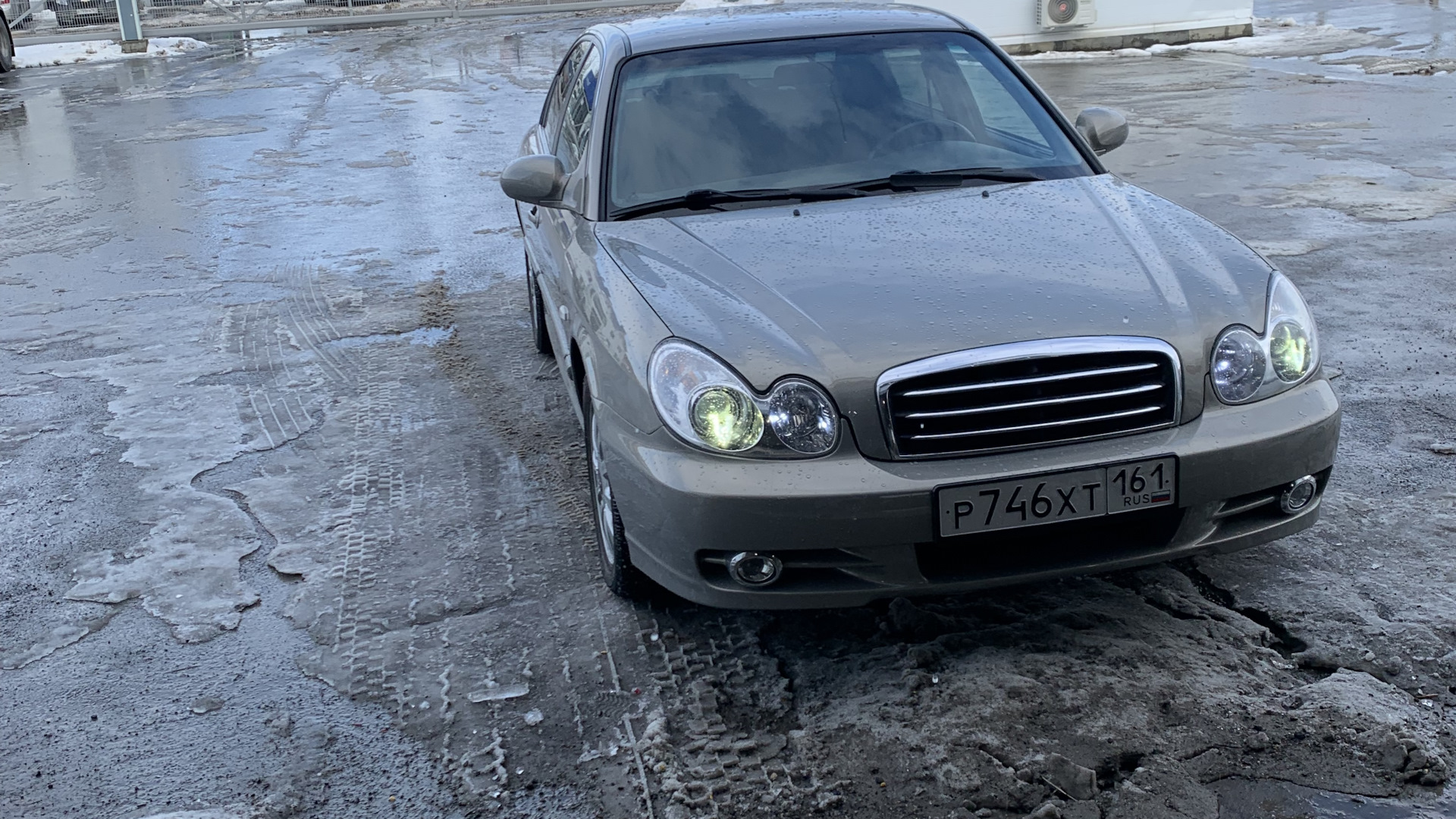 Hyundai Sonata IV (EF) 2.0 бензиновый 2008 | Тяжелый люкс на DRIVE2