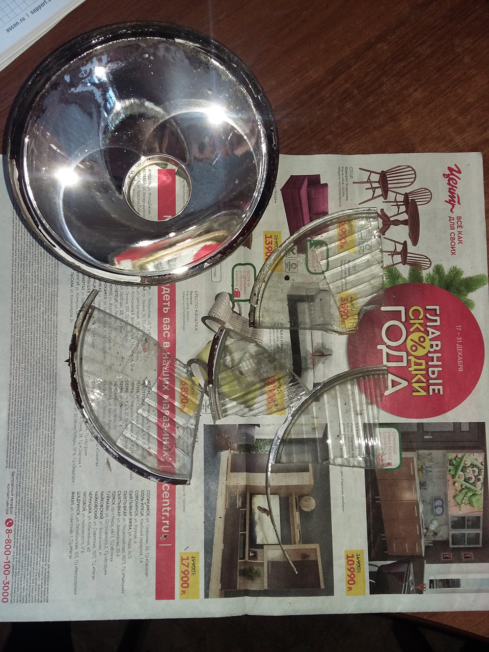 Замена разбитого стекла на фаре ближнего света — DRIVE2