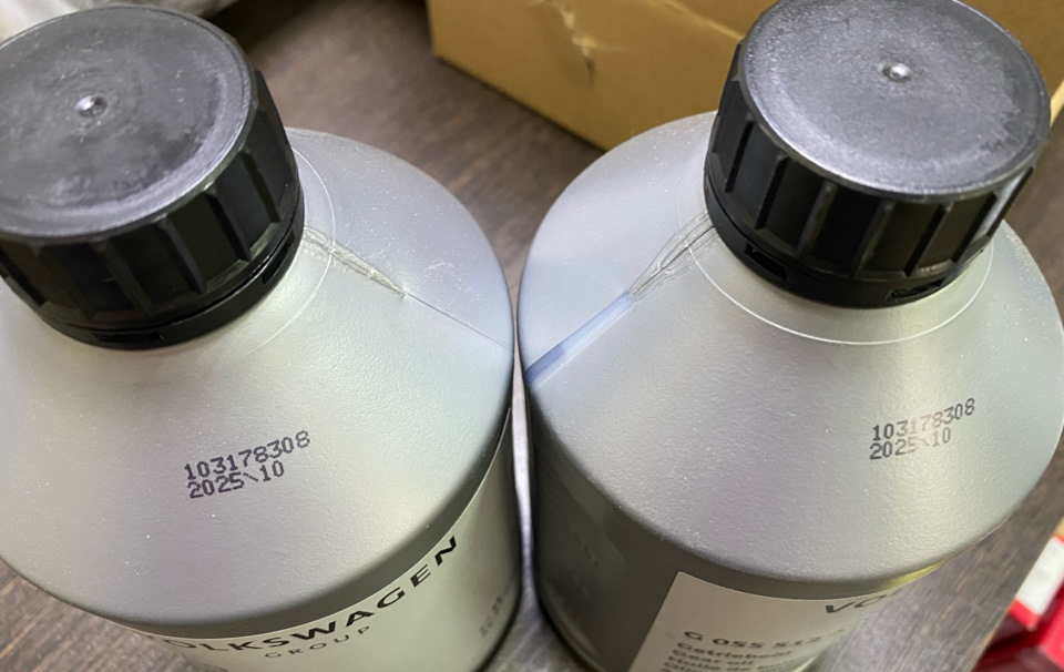 Замена масла в механической части DSG-7 (dq200). Недолив с завода ...