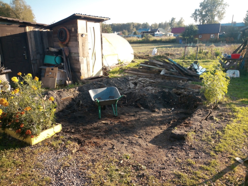 Тумбы под сарай своими руками