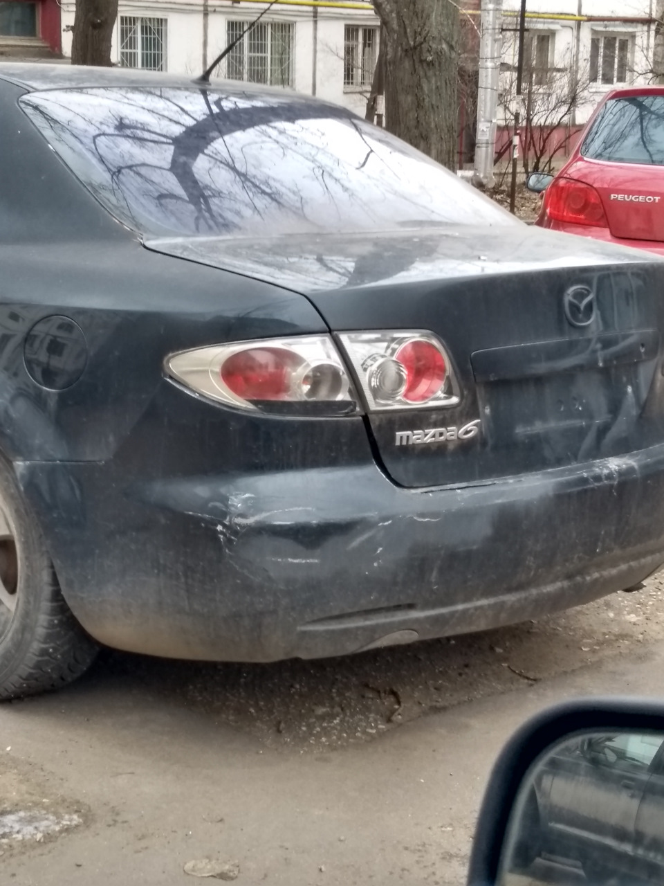 И после смерти мне не обрести покой — Mazda 6 (1G) GG, 1,8 л, 2005 года |  фотография | DRIVE2