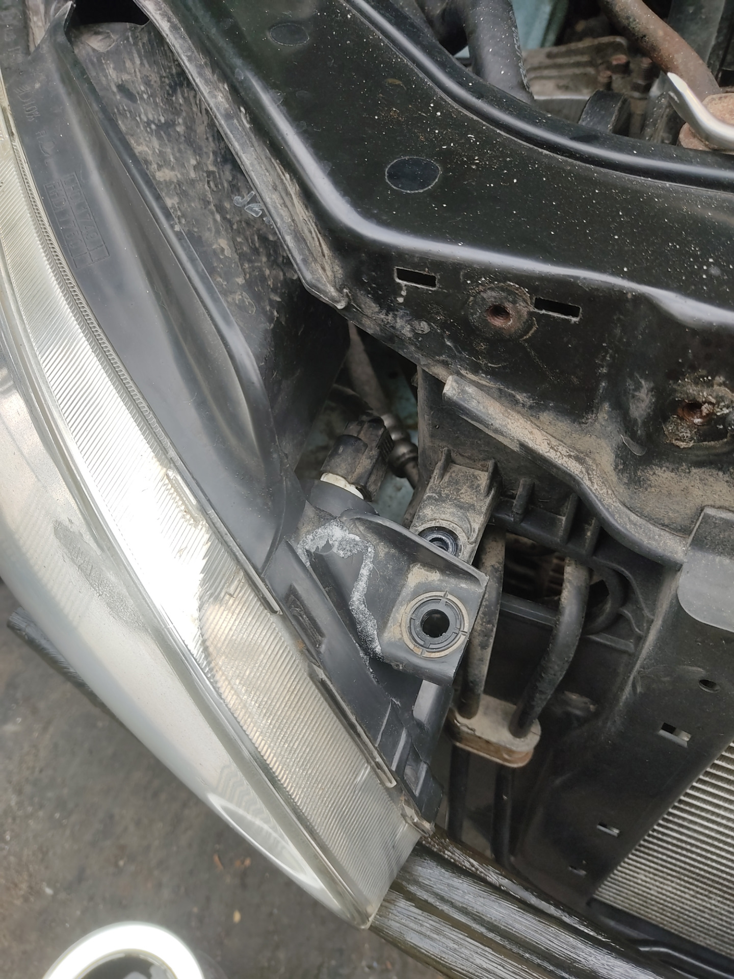 Решетка радиатора — Hyundai Getz, 1,4 л, 2008 года | тюнинг | DRIVE2