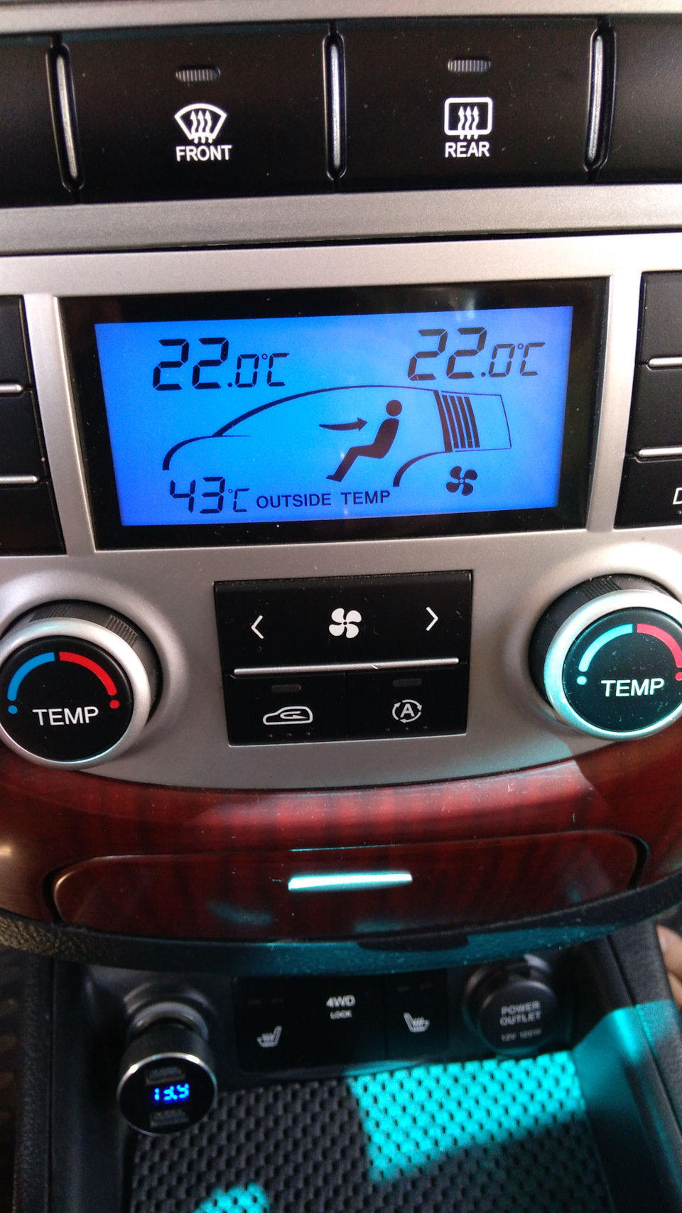 Photo from the logbook Hyundai Santa Fe (2G)