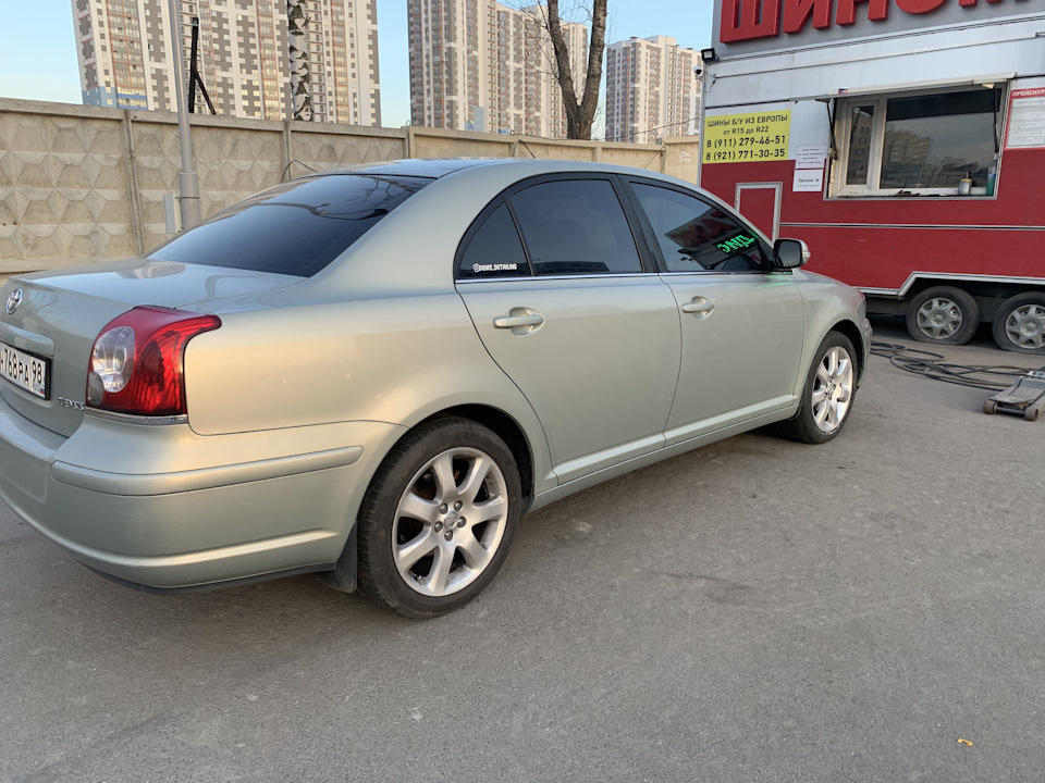 Какие диски на тойота авенсис 2004