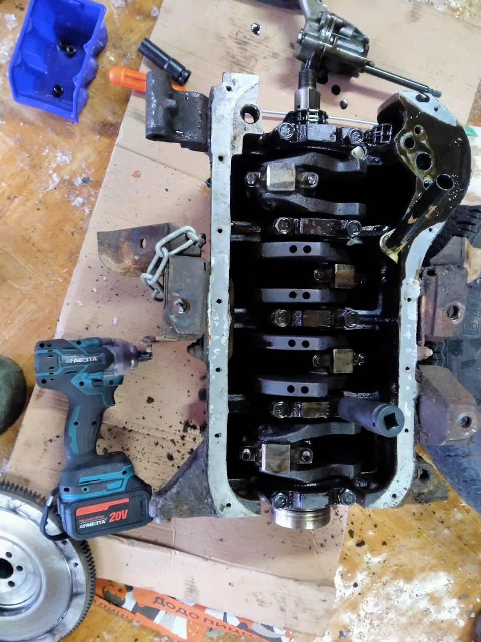 Переборка двигателя — Lada 4x4 3D, 1,7 л, 1997 года | поломка | DRIVE2