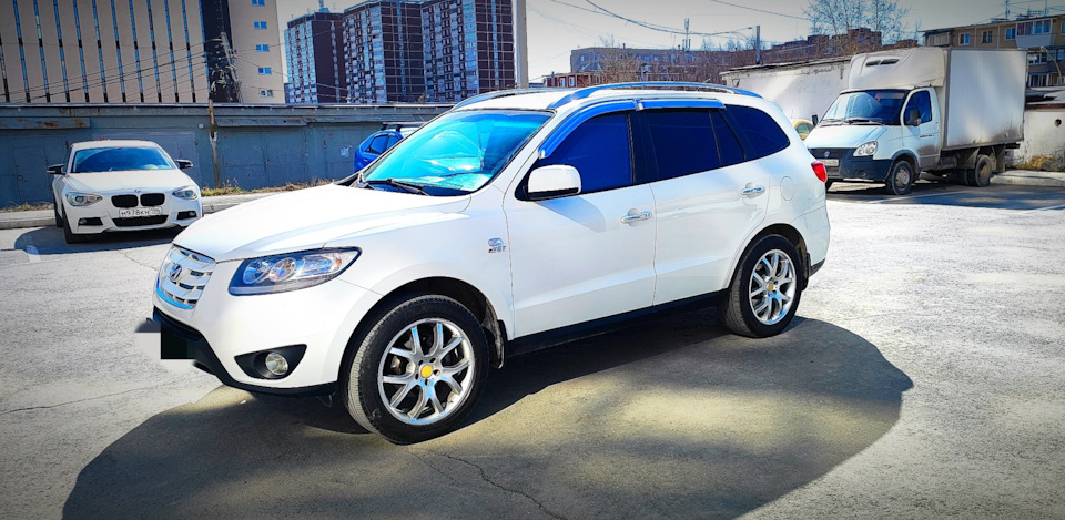 Не горит приборка и габариты — Hyundai Santa Fe (2G), 2 л, 2009 года ...