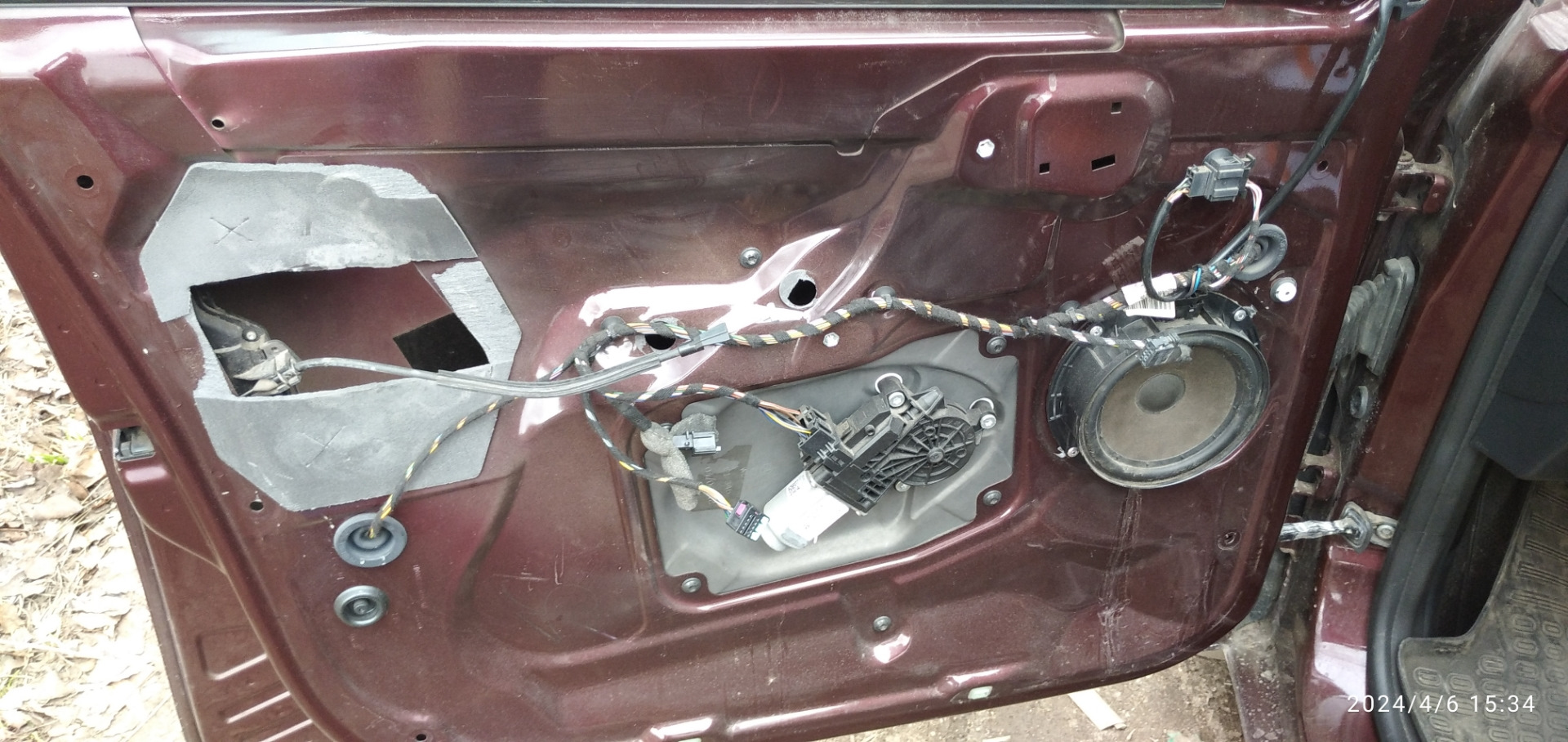 Ремонт внутренней ручки открытия двери — Skoda Roomster, 1,4 л, 2012 ...