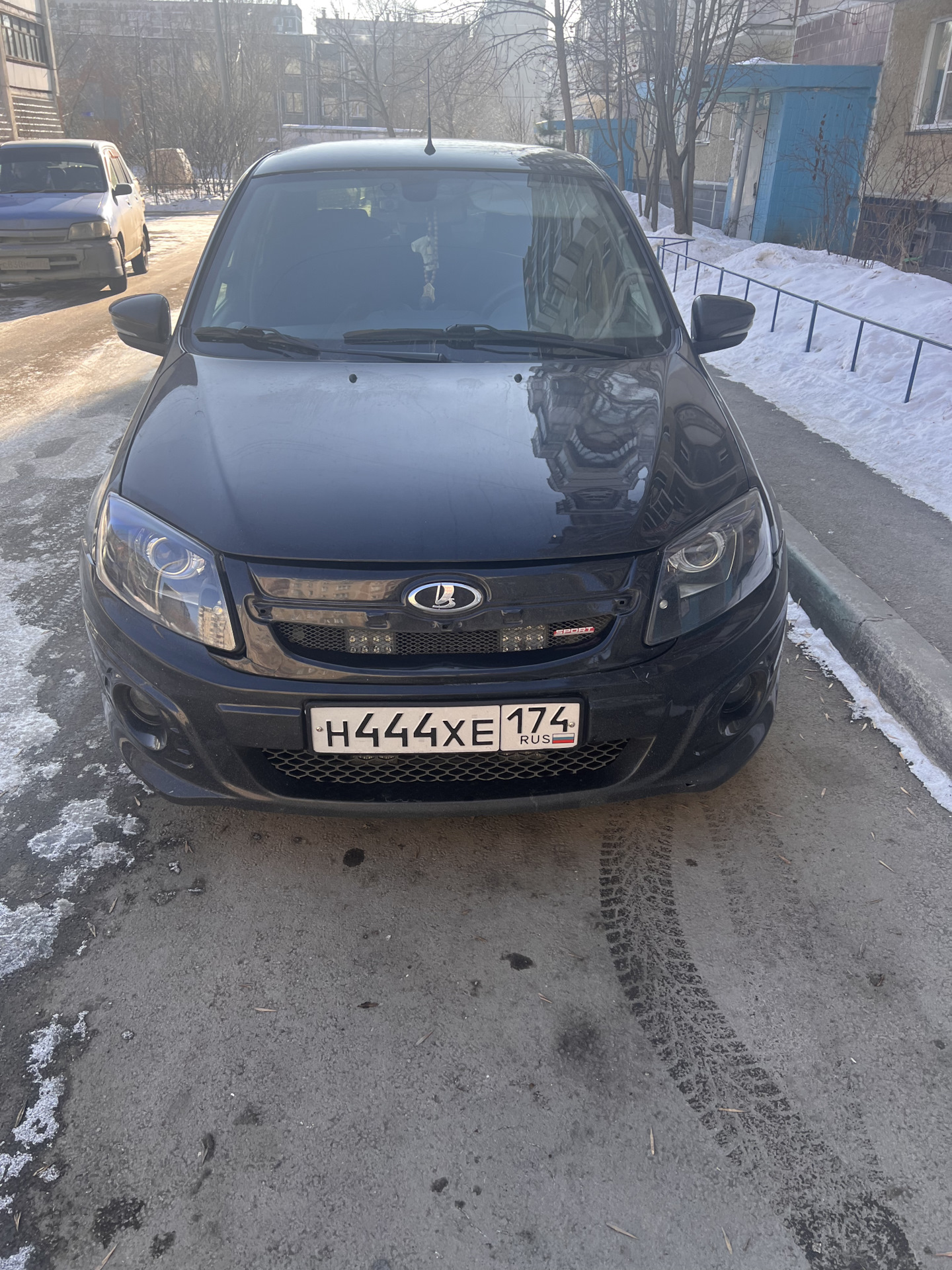 Бампер X-MUG Granta Sport — Lada Granta Sport, 1,6 л, 2017 года ...