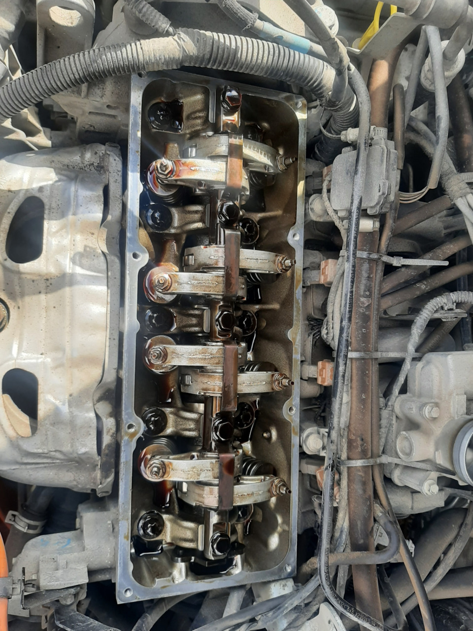 Регулировка клапанов, замена фильтров ГБО, замена масла ДВС и фильтра ...