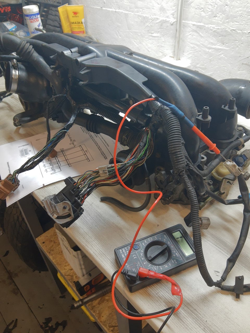 Замена подшипников переднего дифференциала. — Subaru Outback (BP), 2 л ...