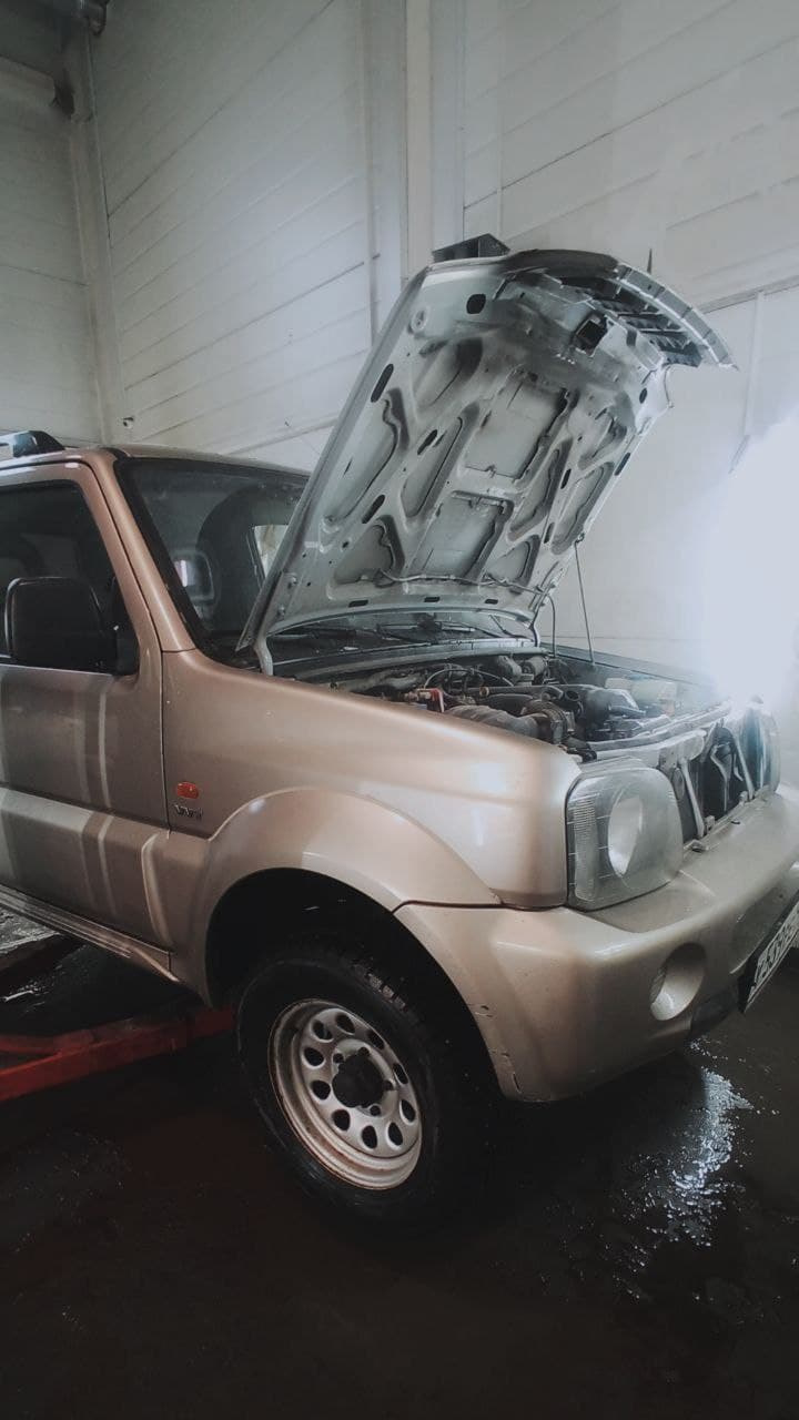 Две недели ада и happy end — Suzuki Jimny, 1,3 л, 2005 года | поломка |  DRIVE2