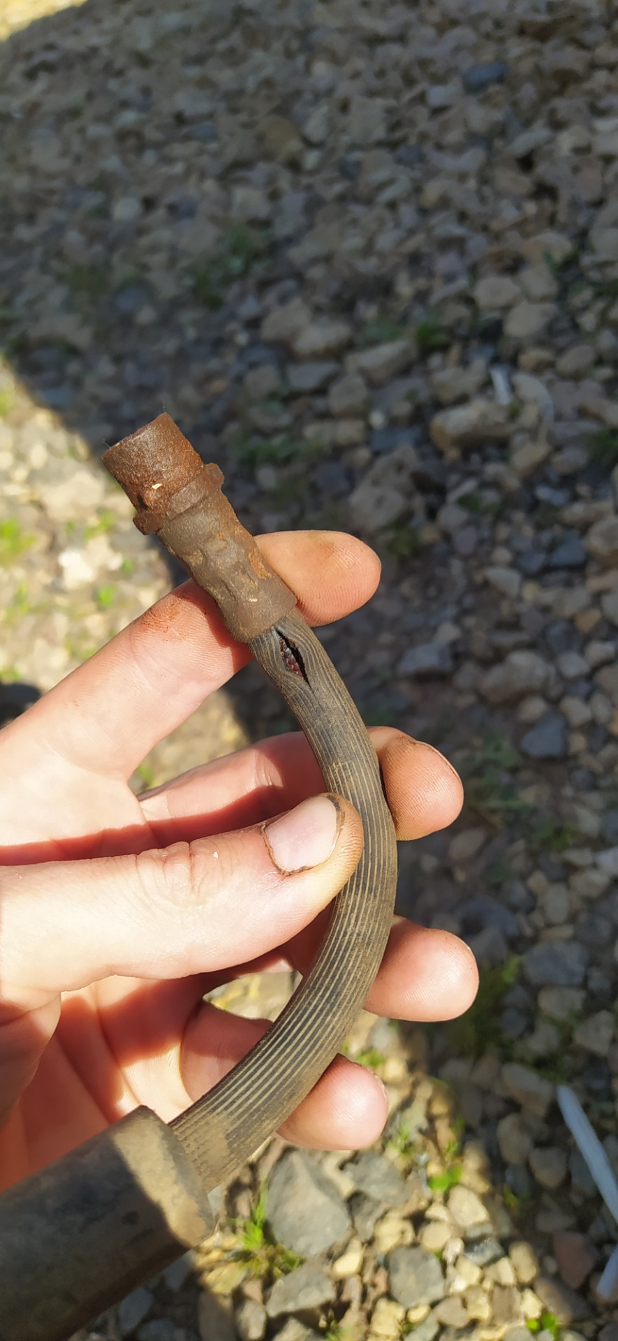 А когда вы меняли тормозные шланги? — Audi 80 (B3), 1,8 л, 1990 года ...