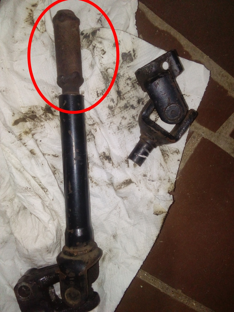 Рулевой карданчик от METALPART — УАЗ Patriot, 2,7 л, 2009 года | своими ...