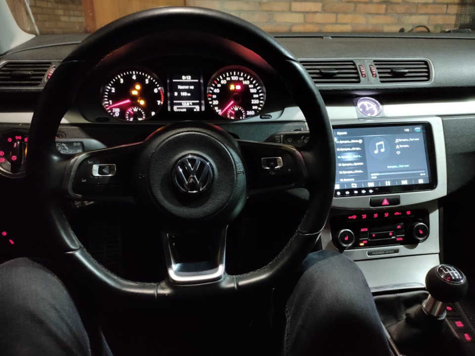 Руль поло gt 12кнопок — Volkswagen Passat B6, 1,8 л, 2008 года ...