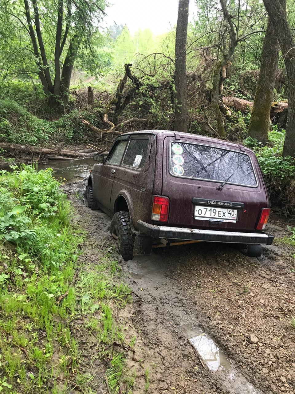 Вырвало бампер и пол зада — Lada 4x4 3D, 1,7 л, 2010 года | кузовной ремонт  | DRIVE2