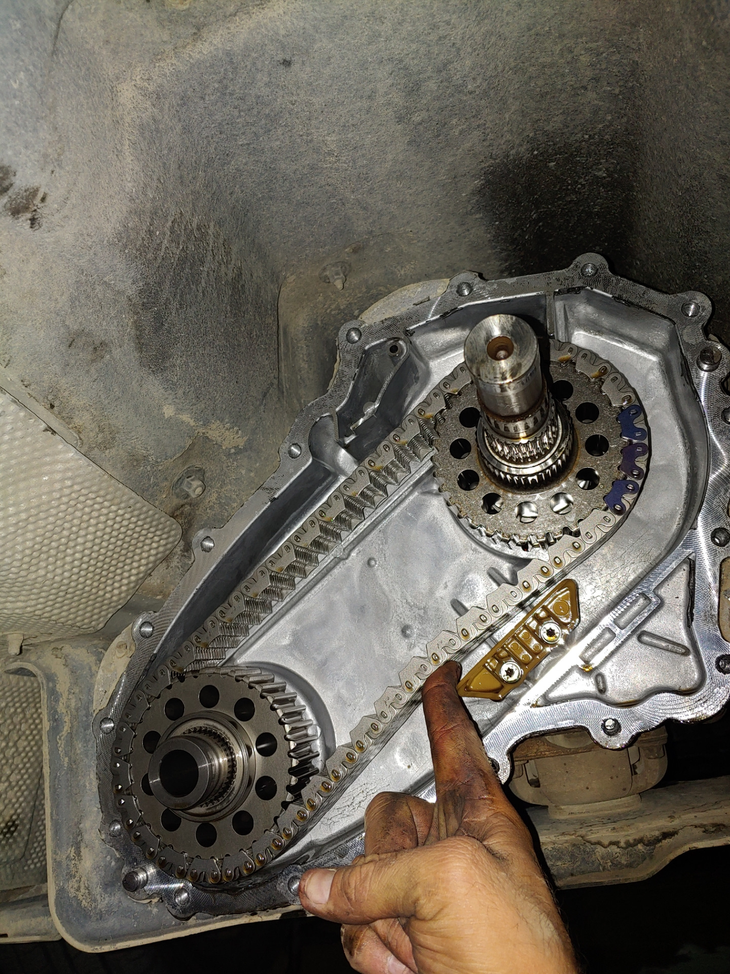 Замена цепи в раздатке! — Mercedes-Benz GL-Class (X164), 3 л, 2011 года ...