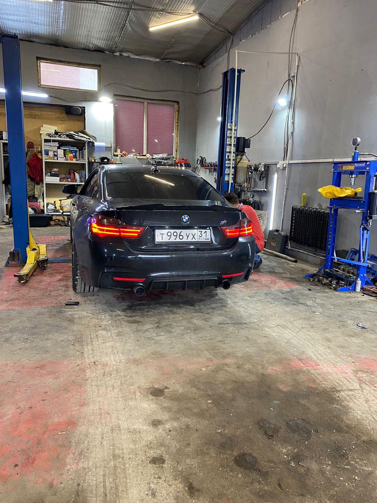 1. Белгород — Москва — Сургут — BMW 4 series (F32), 2 л, 2014 года ...