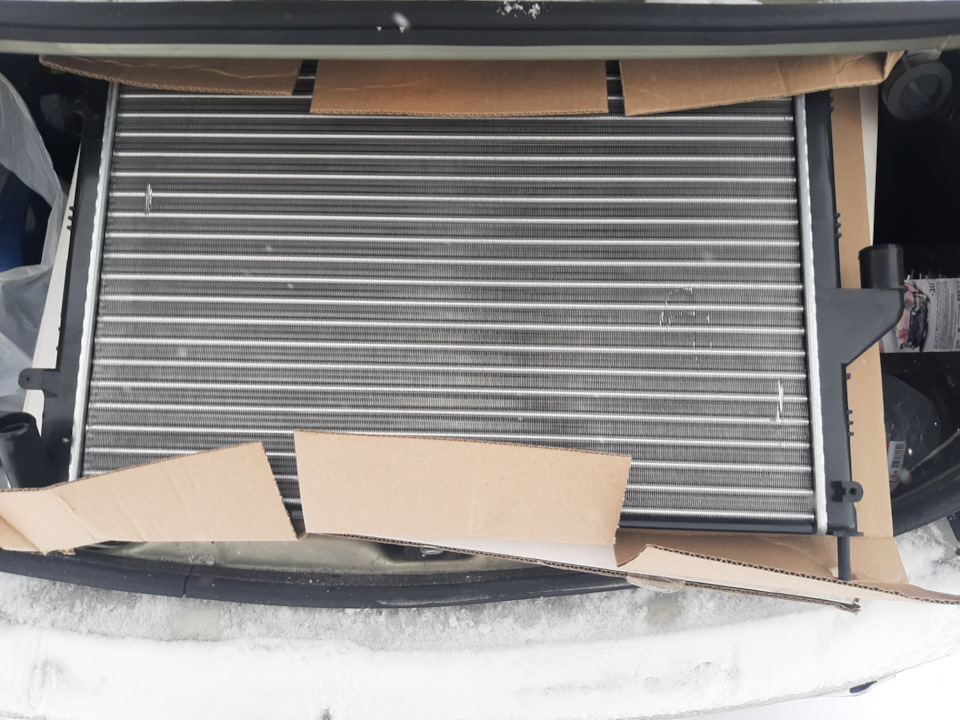 Купил радиатор охлаждения и печной SAT! — Renault Logan (1G), 1,6 л ...