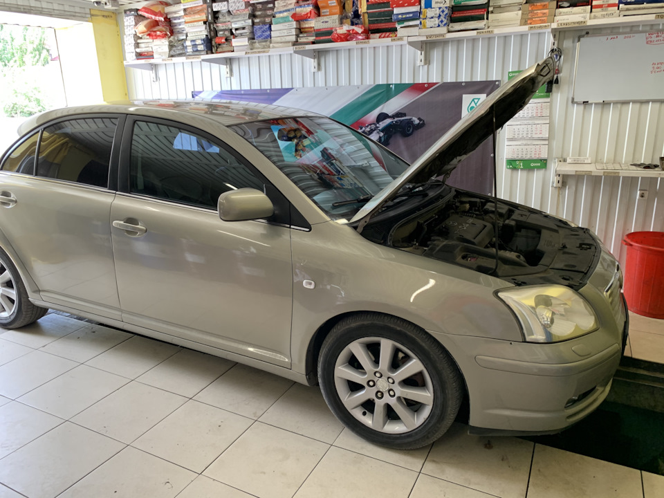 Замена масло. Енеос эксперимент угара. Часть 2. — Toyota Avensis II, 2 ...