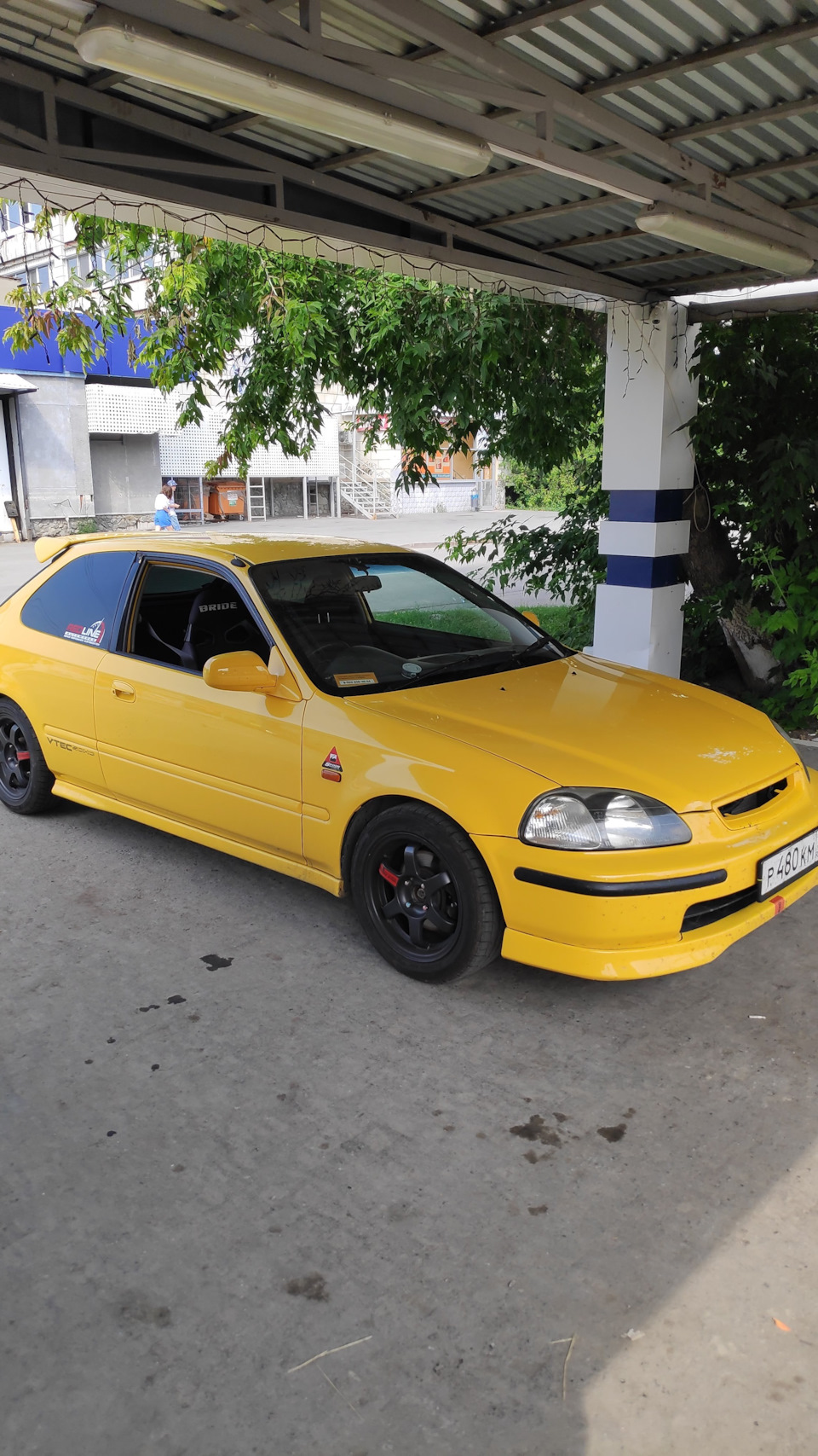 Takumi ТО №1 У официального дилера Honda Fireline — Honda Civic Hatchback  (6G), 1,6 л, 1996 года | плановое ТО | DRIVE2