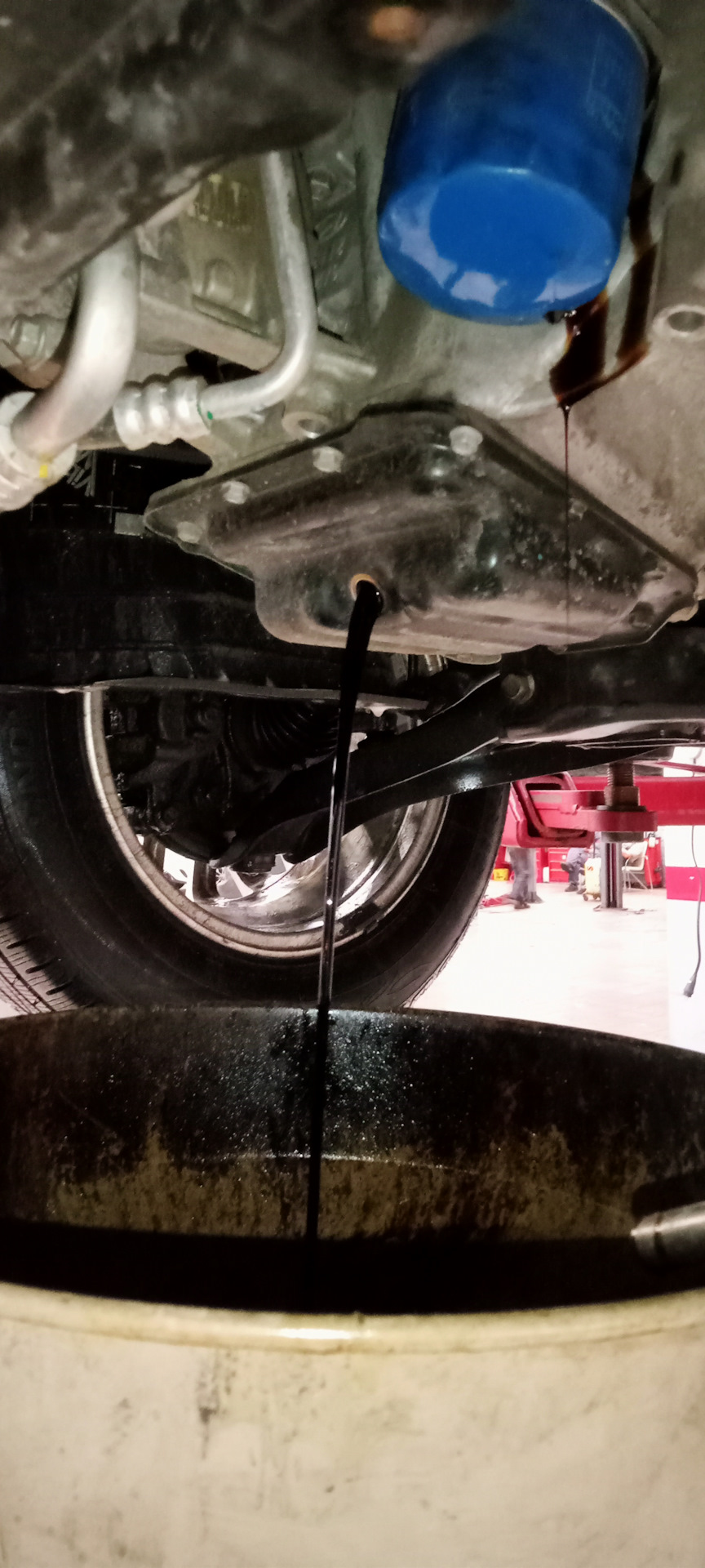 Межсервисная замена масла у ОД. Автомир Киа мкр-н1е мая — KIA Rio X ...