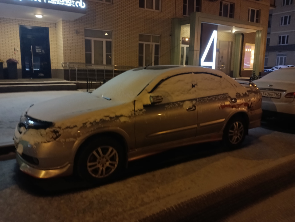 Ну вот и зима пришла… — Nissan Almera II (N16), 1,8 л, 2006 года ...