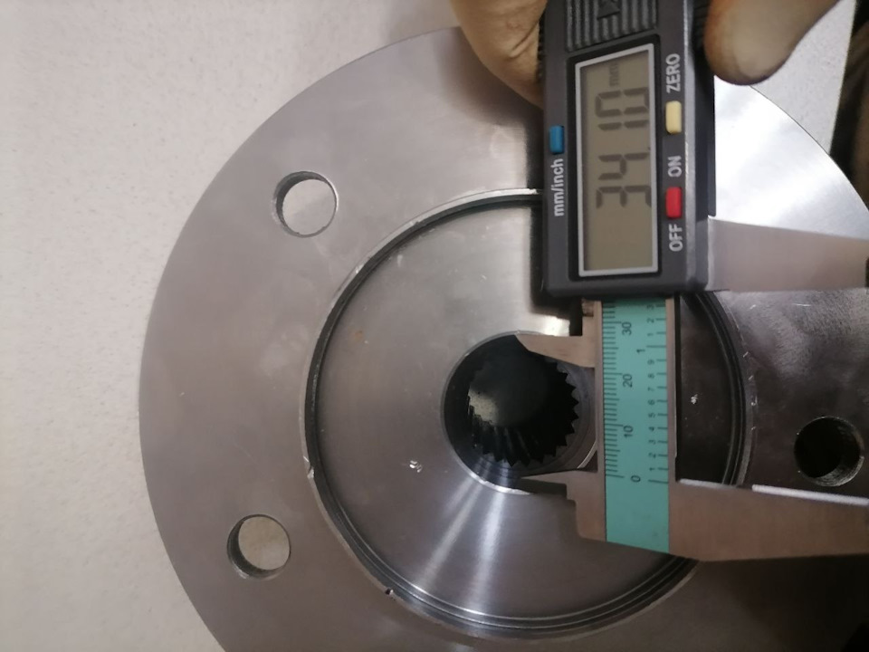 Диаметр конуса на новой ступице — Chevrolet Niva (1G)