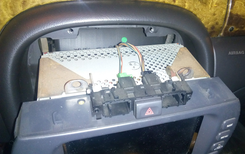 AUX в кассетную магнитолу — Jaguar X-Type, 2,5 л, 2002 года | своими ...