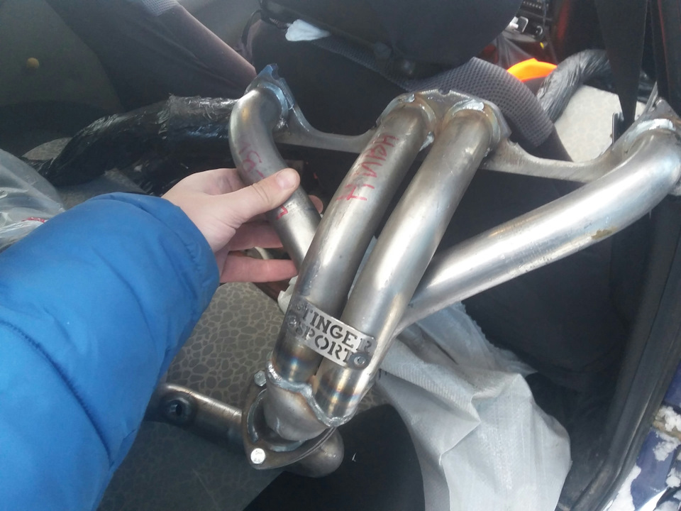 Выхлоп стингер прикупил — Chevrolet Niva (1G), 1,7 л, 2006 года ...