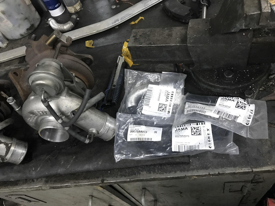 Замена турбины вф30, бензонасос DW200 — Subaru Impreza WRX (GD/GG), 2 л ...