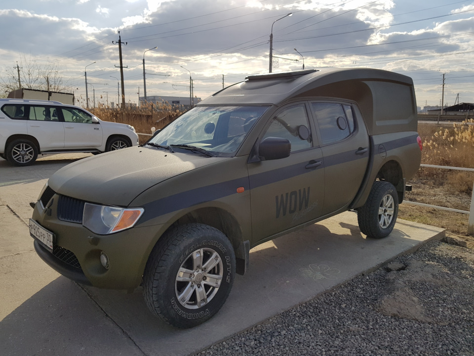 Mitsubishi l200 автодом