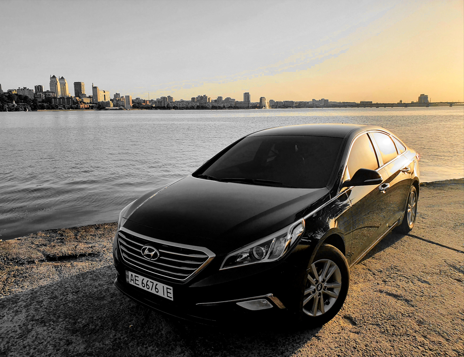 ПРИГОН АВТО ИЗ ЮЖНОЙ КОРЕИ (РЕКОМЕНДУЮ) — Hyundai Sonata VII (LF), 2 л,  2015 года | просто так | DRIVE2