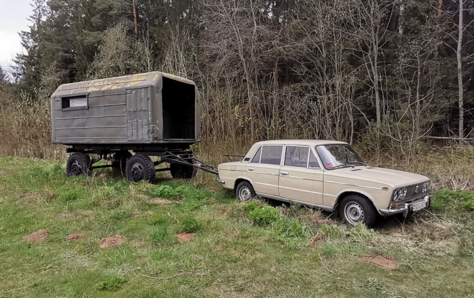 Не маловат ли прицеп для ВАЗ 2103?) — Lada 21033, 1,3 л, 1981 года ...