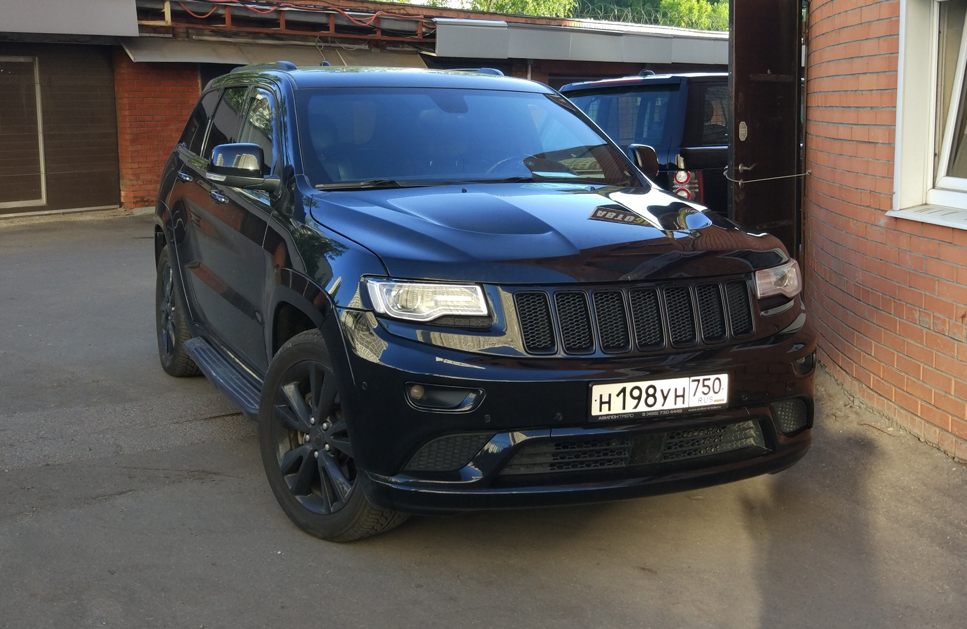 Утка на капот Jeep WJ