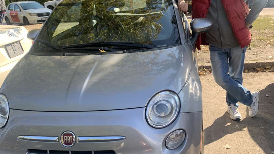 FIAT 500E EV Шалена черепаха